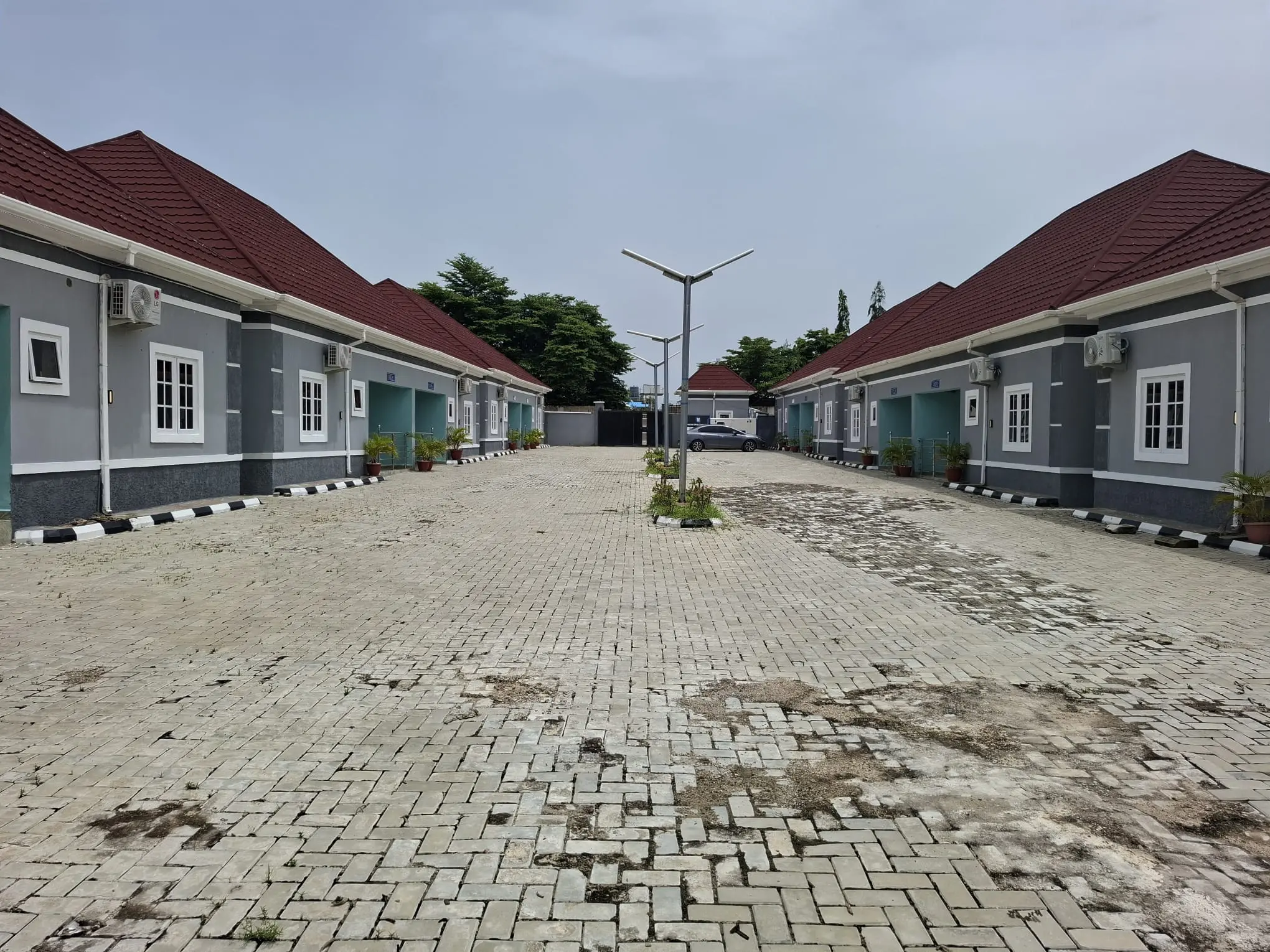 Main courtyard view at Nectar Hotels and Suites